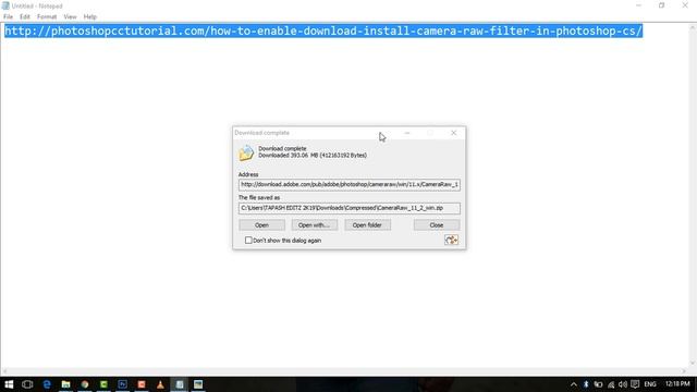 How to download and install camera raw filter for photoshop cs6 and cc смотреть онлайн