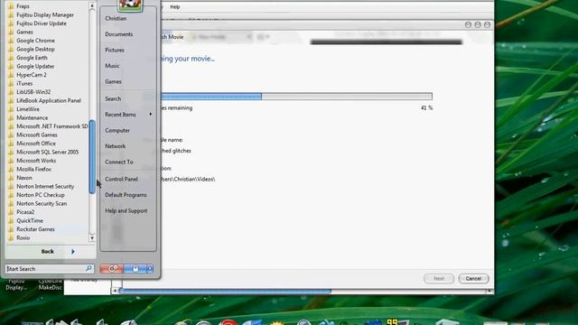 Mac OSX on Vista смотреть онлайн