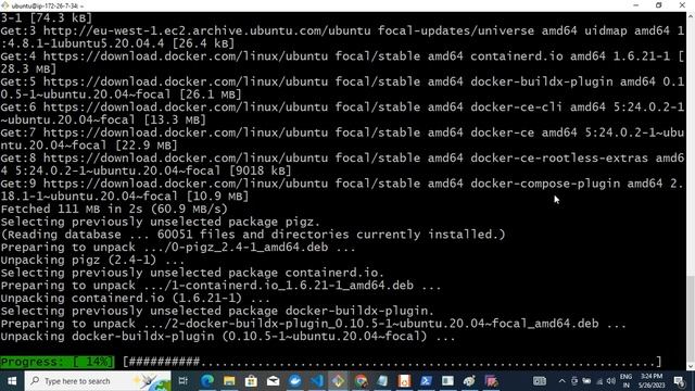 Install docker on AWS EC2 instance | Ubuntu 20.04 смотреть онлайн