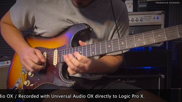 Shuffle with Ron Ellis 50/60 pickups + Ceriatone Centura + Mad Professor Royal Blue + Two Rock SSS смотреть онлайн