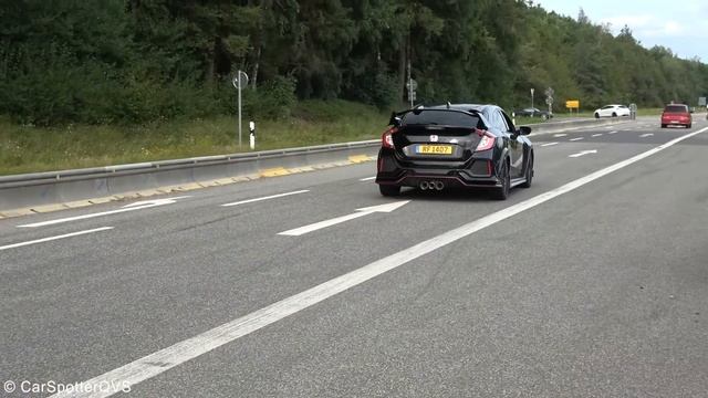 Cars Leaving Nurburgring Tankstelle - Audi QUATTRO, C8 Z06, GT4, S2000, Camaro SS, 350hp Fiesta ST.