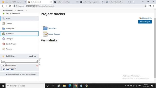 Jenkins - Docker build and publish -1 смотреть онлайн
