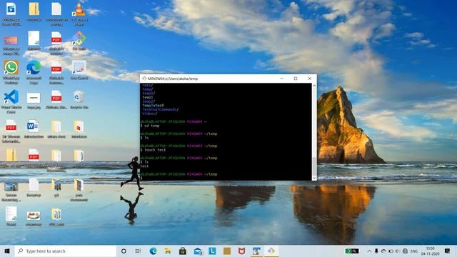 Git Bash Terminal Commands смотреть онлайн