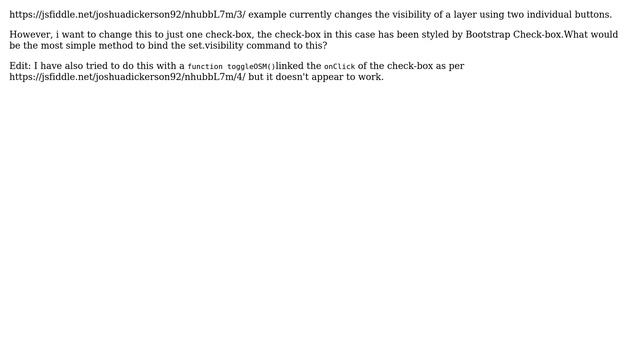 GIS: OpenLayers 3 Layer Visibility Checkbox смотреть онлайн