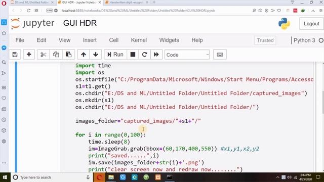 GUI handwritten digit recognition | Converting project into GUI | Python project смотреть онлайн