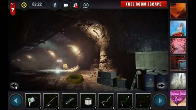 Secret Bunker Escape walkthrough FreeRoomEscape. смотреть онлайн