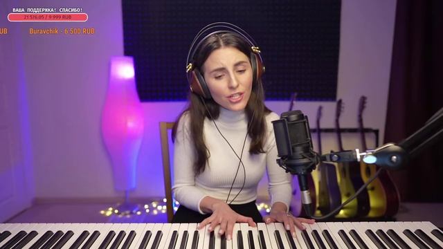 Красивая девушка и красивая песня Дыши глубоко - Зимавсегда ❤️ Кавер смотреть онлайн