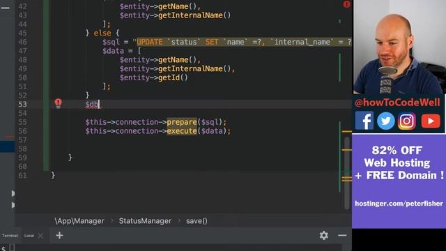 Live Coding - How To Insert and Update MySQL Data Using PHP PDO смотреть онлайн