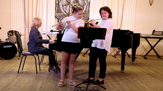 2. Соната для 2 флейт. Исполняют Секирина Елизавета, Зуева Вероника смотреть онлайн