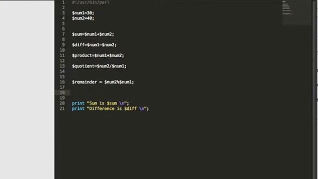 Perl Introduction - Variables and Operators смотреть онлайн
