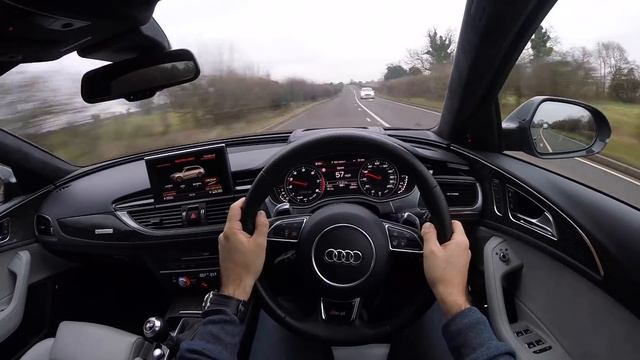 Porsche Panamera Sport Turismo vs Audi RS6 Performance! смотреть онлайн