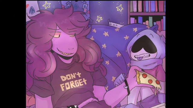 Deltarune comicsMix by .aelita [RUS DUB] озвучено tecomin смотреть онлайн