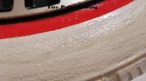Tire Paint. Краска для шин.Веселая покраска колеса, часть 2