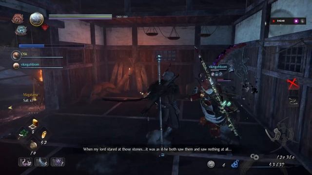 Nioh 2 Co-Op Campaign ~ Soaring Region ~ The Hollow Fortress [PC] смотреть онлайн