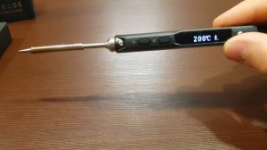 Паяльник MINI TS100. Лучший паяльник для хобби.