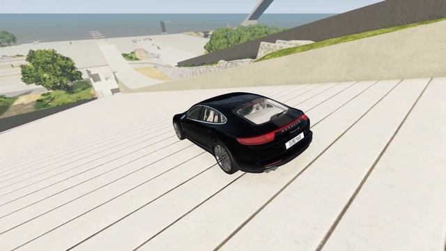 Crazy Crash Test: Porsche - BeamNG Drive FanClub ✅ смотреть онлайн
