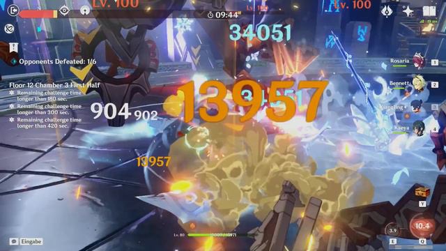 NO 5 STARS! Melt Rosaria & Taser Sucrose | Genshin Impact 2.2 Spiral Abyss Floor 12 смотреть онлайн