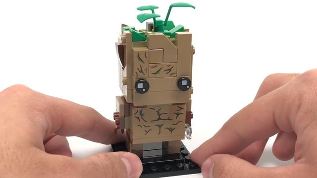 LEGO Groot & Rocket Raccoon BrickHeadz review! 2018 set 41626! смотреть онлайн