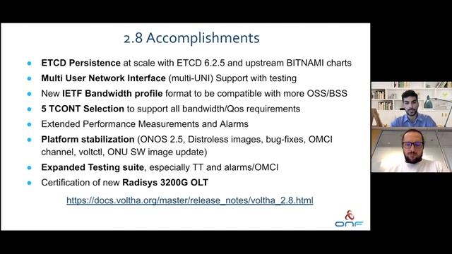 VOLTHA v2.8 Techinar July 14, 2021 смотреть онлайн