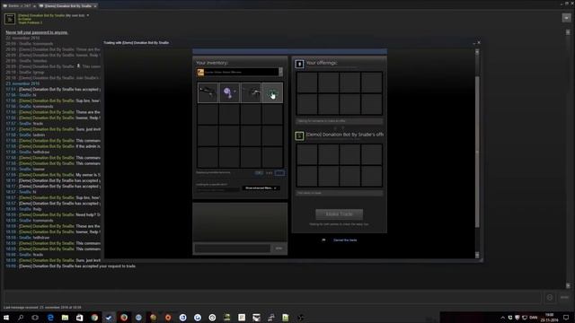 Steam Donation + Chat Bot By SnaBe смотреть онлайн