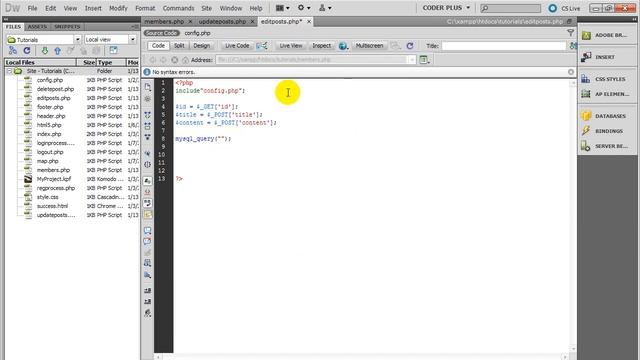 Mysql in php tutorial Part 2 смотреть онлайн