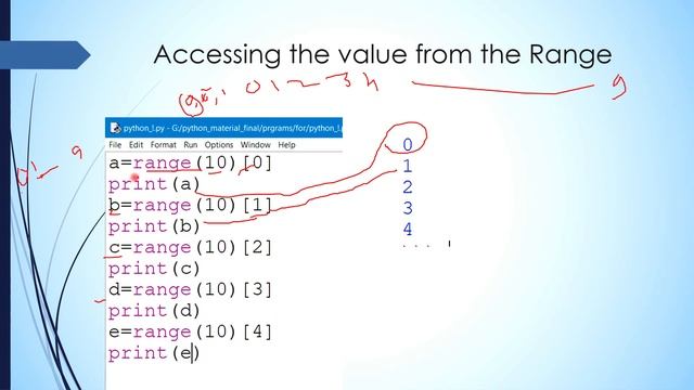 Access the value from the range|How to Access the value from the range ? смотреть онлайн