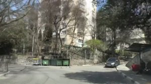 Ялта. Свердлова улица, от начала до конца. 02 апреля 2022. Крым. Crimea. Yalta.