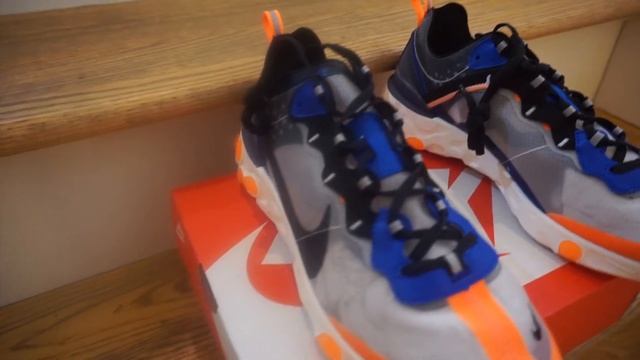 Nike React Element 87 Total Orange Sneaker Review смотреть онлайн