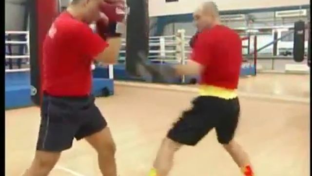 Основы бокса Упражнение на передвижение с партнером смотреть онлайн