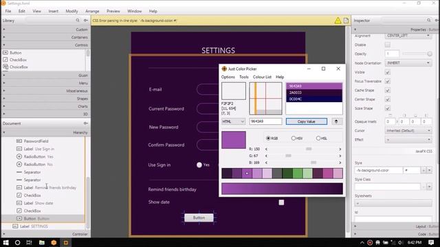 Modern JavaFX Borderless Settings UI Using IntelliJ [Free Code] смотреть онлайн