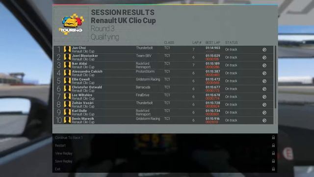 Project Cars Career : Renault UK Clio Cup Round 3/5 смотреть онлайн