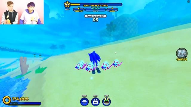 WE CAN FLY In ROBLOX SONIC SPEED SIMULATOR!? (SECRETS REVEALED!!) смотреть онлайн