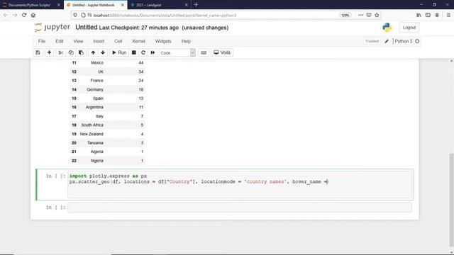 Webapp for jupyter notebook with voila смотреть онлайн
