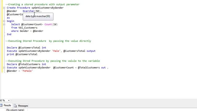[Hindi/Urdu] Part # 19 || Stored Procedure with output Parameters. смотреть онлайн