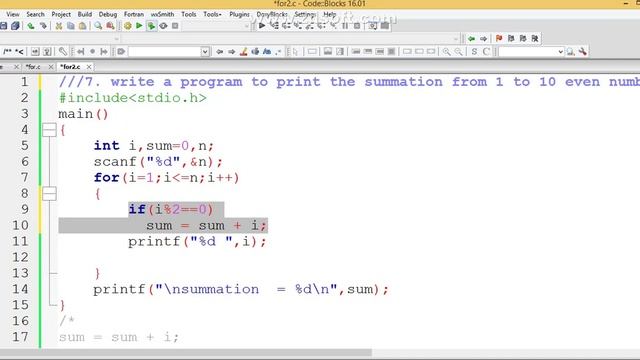 26_Loop_Tutorial-9: How to print sum of even, odd number from 1 to 100 using for loop (for loop-9) смотреть онлайн