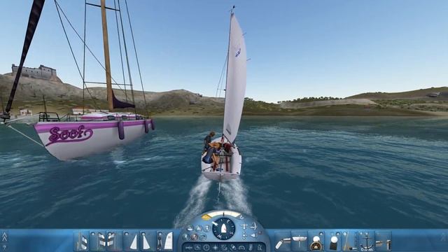 Sail Simulator 5 Cabrera Start Stentec 2010 смотреть онлайн