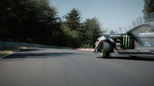 Drift King of The Ring - Vaughn Gittin Jr. and Ford Mustang RTR (Videoclip) смотреть онлайн