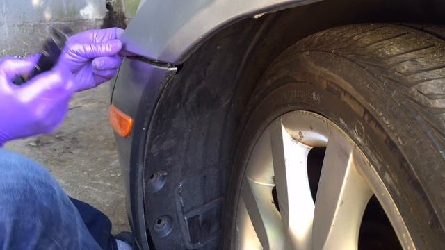 Mercedes S550 W221 Front Bumper installation смотреть онлайн