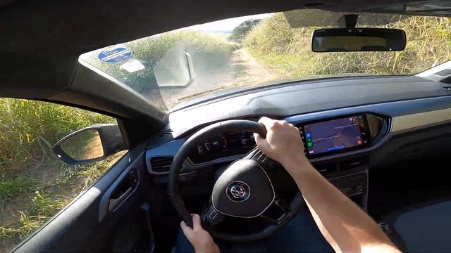 TESTE EM ESTRADA DE TERRA | VW T-CROSS CONFORTLINE 2022 1.0 TURBO 128 CV 20 KGFM смотреть онлайн