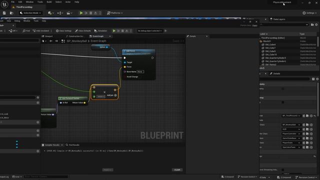 Unreal Engine 5 Tutorial -  Physics Movement