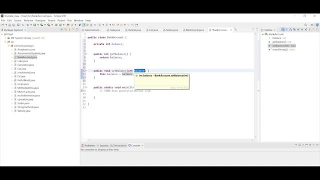 What is Encapsulation in Java | Getter and Setter method in Java | Data hiding in Java смотреть онлайн