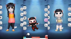 Моя говорящая Анджела Две сестрички и ее Малышка # 4 День рождения Анжела Мила Соня Мультик