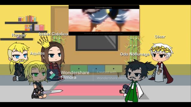 Personages Historicos Reagindo Ao Rap Do Lu Bu, Adão E Sasaki Kojiro (1/3)