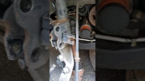 Замена переднива шруса Nissan murano 2011