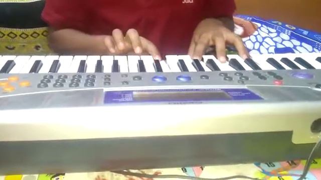 Joy to the world on keyboard with chords смотреть онлайн