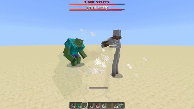 All Zombies Vs All Skeletons - Mutant & Titan Zombie Vs Mutant Titan Skeleton