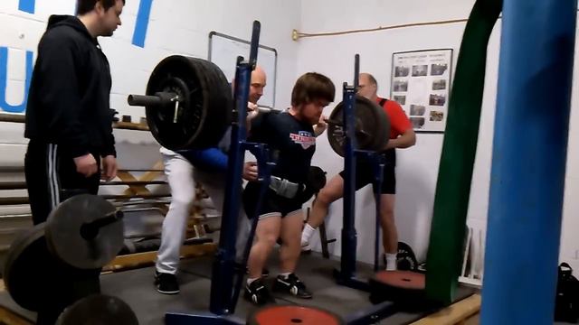 Майкл Кунц - присед 238 кг (59 кг) смотреть онлайн