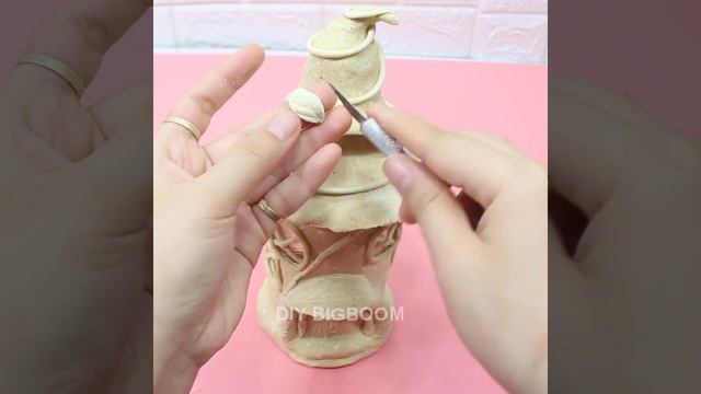 How to make Mushroom fairy house lamp from Plastic Bottle смотреть онлайн