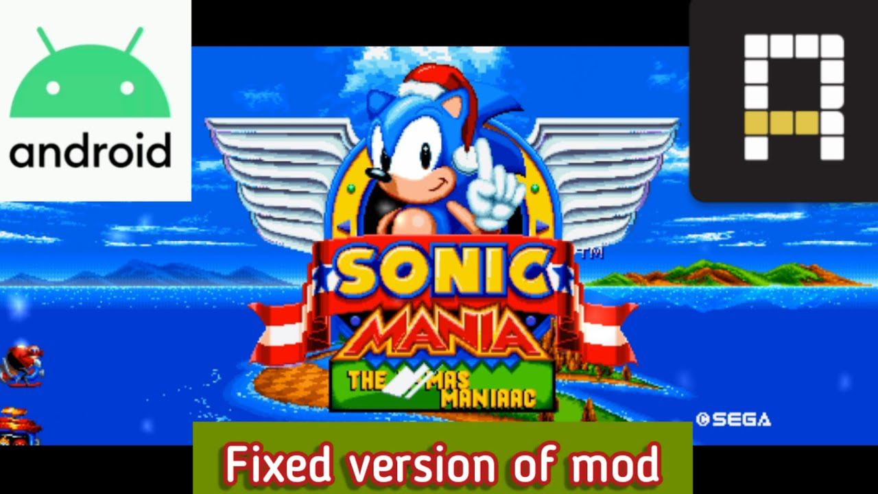 Sonic Christmas Maniaac Mod (Fixed Version) Plus for Android Decompilation RSDKV5 tutorial смотреть онлайн