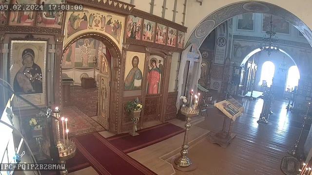 Вечернее богослужение. Прп.Ефрема Сирина. Прп.Феодосия Тотемского смотреть онлайн